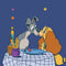 Disney Lady & The Tramp Bella Notte iPhone 15 Pro Clear Case