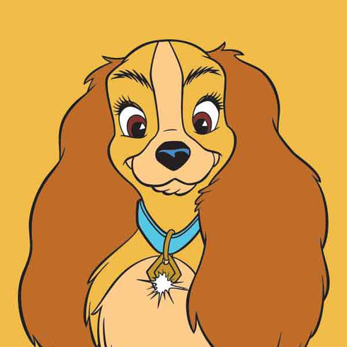 Disney Lady & The Tramp Lady Portrait iPhone 15 Pro Clear Case