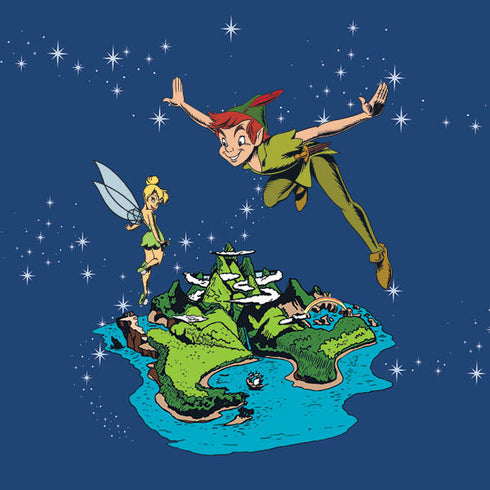 Disney Peter Pan and Tinker Bell in Neverland iPhone 15 Pro Clear Case