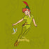 Disney Peter Pan and Tinker Bell Portrait iPhone 8 Folio Case