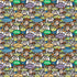 Disney Toy Story Characters Collage Pattern iPhone XS Clear Case