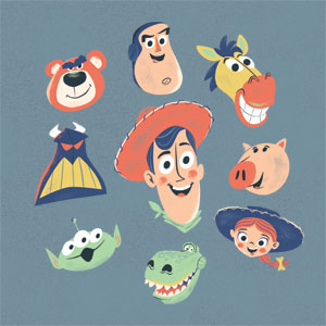 Disney Toy Story Crew Apple AirPods 2 Skin