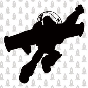 Disney Toy Story Buzz Lightyear Silhouette Moto G6 Skin