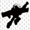 Disney Toy Story Buzz Lightyear Silhouette Wii (Includes 1 Controller) Skin