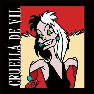 Disney Villains Cruella de Vil Playstation 3 & PS3 Slim Skin