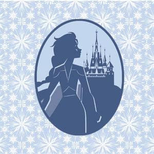 Disney Frozen II Elsa Silhouette Wii (Includes 1 Controller) Skin