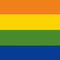 The Rainbow Flag PlayStation 4 Gold Wireless Headset Skin