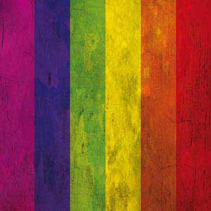 Distressed Rainbow Flag Studio Wireless Skin