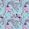 Disney Alice in Wonderland (animated) Mushrooms Print Pattern Apple AirPods 2 Skin