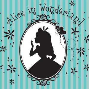 Disney Alice in Wonderland (animated) Silhouette in the Mirror Studio Wireless Skin