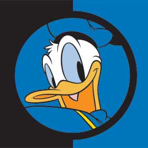 Disney Friends Donald Duck Yoga 710 14in Skin