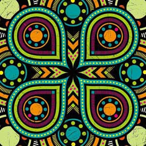 Look Deeper Colored Fire TV Cube Skin