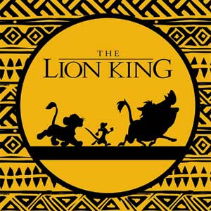Disney The Lion King Simba Timon and Pumba Tribal Print iPhone 13 Pro Max Clear Case