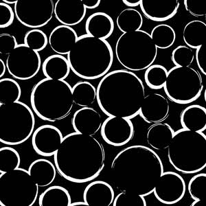 Disney Mickey Mouse Logo Pattern Xbox 360 (Includes HDD) Skin