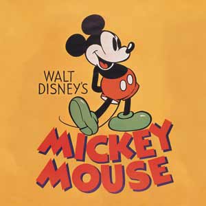 Disney Mickey Mouse Walt Disney Classic Character Wii (Includes 1 Controller) Skin