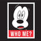 Disney Mickey Mouse Who Me iPhone 13 Pro Max Clear Case