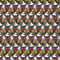 Disney Mickey Mouse Vintage Pattern Xbox 360 (Includes HDD) Skin