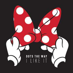 Disney Minnie Mouse Dots The Way DS Lite Skin