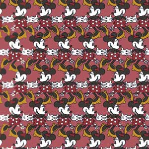 Disney Minnie Mouse Dancing Pattern Yoga 710 14in Skin