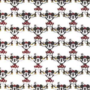 Disney Minnie Mouse Pattern Formation iPhone 13 Pro Max Clear Case