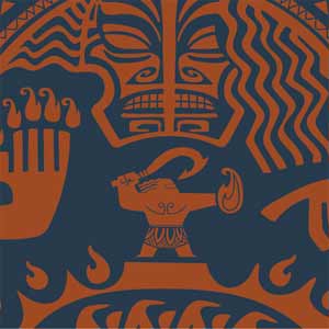 Disney Moana Octopus Tropical Print Art Fire TV Cube Skin