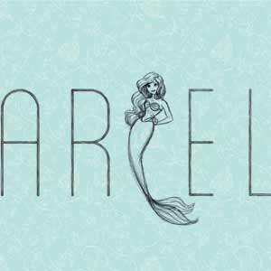 Disney The Little Mermaid Ariel Daydreamer Art iPhone 13 Pro Max Clear Case