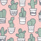 Pink Cactus Playstation 3 & PS3 Skin