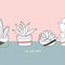 Succulent Sketch iPhone 14 Pro Max Skin