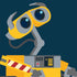 Disney Wall-E Character Art iPhone XS Clear Case