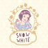 Disney Snow White Classic Art iPhone XS Clear Case