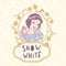 Disney Snow White Classic Art iPhone 14 Pro Max Clear Case