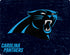 NFL Carolina Panthers Distressed iPhone XS Clear Case