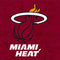 NBA Miami Heat Red Primary Logo 3DS XL 2015 Skin