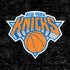 NBA New York Knicks Black Secondary Logo iPhone XS Clear Case