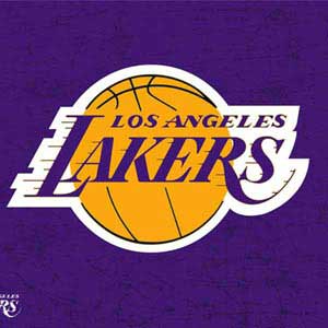 NBA Los Angeles Lakers Purple Primary Logo Nintendo 2DS Skin