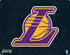 NBA Los Angeles Lakers Secondary Logo iPhone XS Clear Case