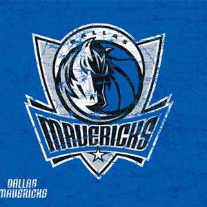 NBA Dallas Mavericks Black Primary Logo 3DS (2011) Skin