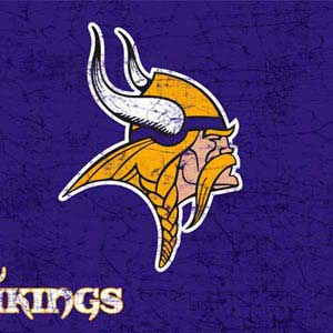 NFL Minnesota Vikings Distressed Wii U (Console + 1 Controller) Skin