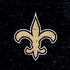 NFL New Orleans Saints Distressed iPhone XS Clear Case