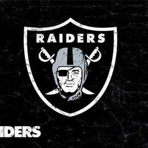 NFL Las Vegas Raiders Distressed Beats Solo 2 Wired Skin