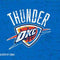 NBA Oklahoma City Thunder Primary Logo Wii (Includes 1 Controller) Skin