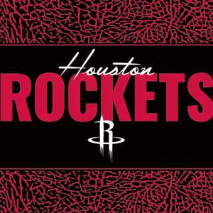 NBA Houston Rockets Elephant Print Nintendo Switch (2017-2021) Joy-Con Controller Skin