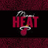 NBA Miami Heat Elephant Print iPhone XS Clear Case