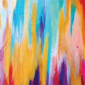 Etta Vee Multicolor Brush Stroke Wii (Includes 1 Controller) Skin
