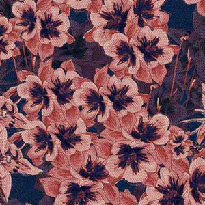 Dark Tapestry Floral Nintendo GameCube Controller Skin