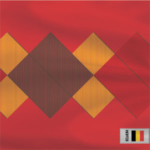 Belgium Soccer Flag iPhone 14 MagSafe Case