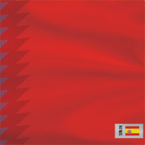 Spain Soccer Flag Xbox Adaptive Controller Skin