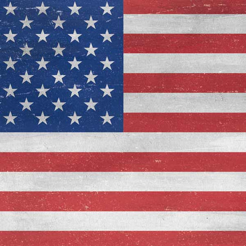 American Flag Distressed iPhone XS Clear Case