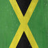 Jamaica Flag Distressed iPhone XS Clear Case