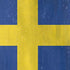 Sweden Flag Distressed iPhone XS Clear Case